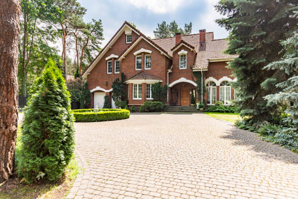 Residential Paver Driveway in Knox, PA